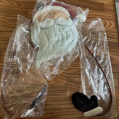 Home Interiors & Gifts Santa Wreath Holder NIB