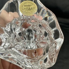 Dolphin Sculpture 24% Lead Cristal Au Plomb Wonders of the Wild in Waves Germany