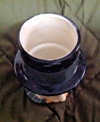 Old 1974 W.C.Fields Celebrity Character Toby Mug Ceramic Stein~Good Luck Vic ’74