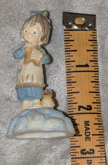 Betsey Clark Figurine Vintage 1975 Hallmark Cards 3” Girl with Star & Bird