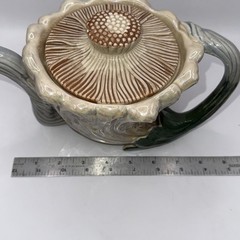 Fitz And Floyd Art Nouveau Tea Pot Iridescent Glaze