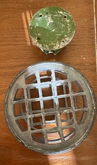 Set of 8 Vintage Floral Frogs Cages Heavy Metal Pin Floral Ikebana Weighs 7+ lb