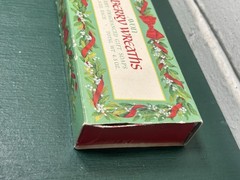 NOS Vintage 1975 Avon Bayberry Wreaths Soap (3) Pc Original Gift Box Christmas