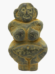 Ancient Mother Goddess Near East Idol Stone Figure Fertility Idol 2000 BC