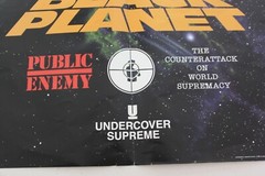 SUPREME x UNDERCOVER PUBLIC ENEMY POSTER Fear of a Black Planet SS18 2018 New!