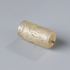 Near Eastern Sasanian Agate Cylinder Seal Pendant