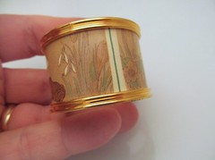 *Enamel Napkin Ring Rowena Stott Nature Notes of an Edwardian Lady Edith Holden
