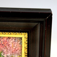Limoges Enamel on Copper Landscape Painting French Landscape Signed Spring