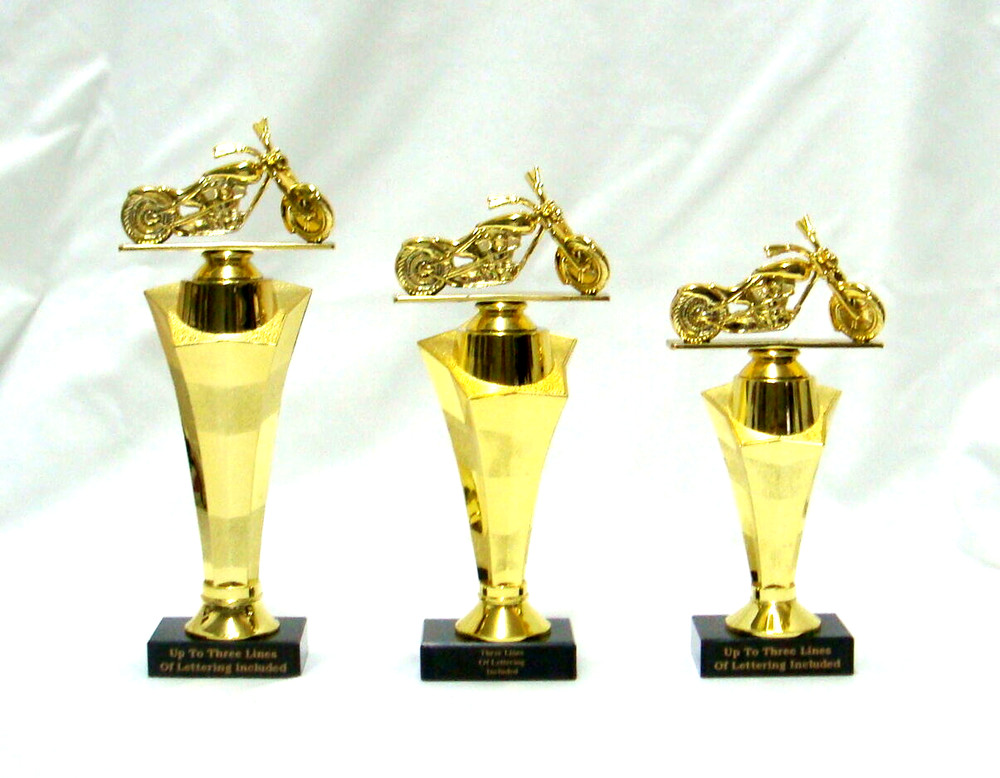 3 CHOPPER MOTORCYCLE TROPHY MOTORCYCLE, MOTORCYCLE SHOW BIKE CUSTOM BIKE ## 1