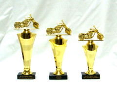 3 CHOPPER MOTORCYCLE TROPHY MOTORCYCLE, MOTORCYCLE SHOW BIKE CUSTOM BIKE ## 1