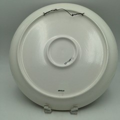 Poole Pottery Aegean Viking Ship Plate 12.5 Inch Abstract Modernist Ceramic MCM