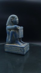 Rare Ancient Egyptian Antiques the Writer Pharaonic Scribe Statue Egypt BC