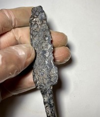 Ancient Early Israelite Iron Age Knife Blade Fragment c. 1200-600 BC Authentic