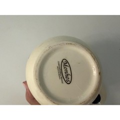 vtg. NESTLE La Lechera Creamer, sugar bowl and mixing bowl set