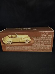 1937 Cord Convertible Handcrafted In Brazil In 1984 Ceramic Vintage Still In Box