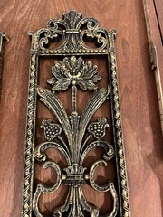 Homco 7368 Wall Decor William Morris Thistle Floral 1975 Set Of 2