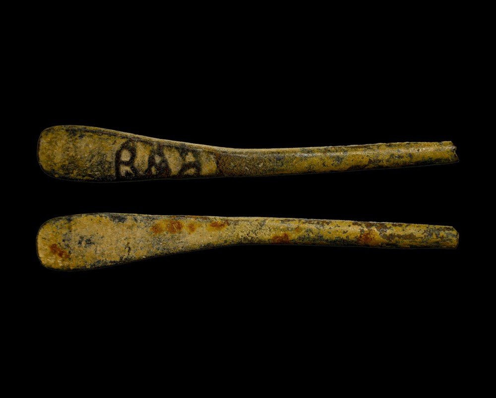 Crusader Period Bronze Medical Spatula–Probe with Inscription “BAR” Latin East