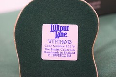 Lilliput Lane Collectibles With Thanks. Mint in original box with deed.