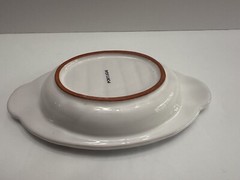 Shells And Stars Soap Dish Porcelain Oval Dish Portugal Vintage