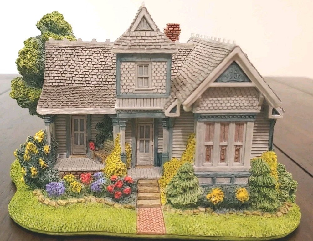 Lilliput Lane Spring Victorian American Landmarks Collection Mint In Box & Deeds