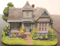 Lilliput Lane Spring Victorian American Landmarks Collection Mint In Box & Deeds
