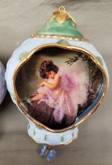 Enchanted Garden Lisa Jane Fairy Ornaments 2000 – COA – In Original Packaging