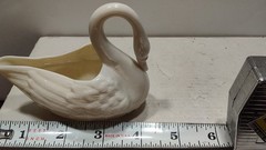 Belleek 4″ Swan Dish