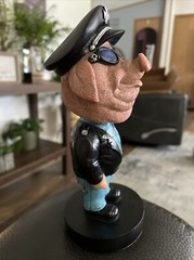 Vintage 2003 Bopp’n Heads MR. Snort Bobblehead Adams Apple DLP Rare Unique