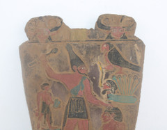 PHARAONIC ANCIENT EGYPTIAN ANTIQUE NARMER Lower Double Stella Stela 31st Century