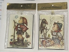 2 Vintage Original HUMMEL Plaques Sealed Original Packaging West Germany NOS