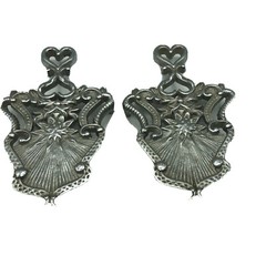 Beautiful 😊 Antique Cast Aluminum Cooking Trivets Pan Pot Holder Fun