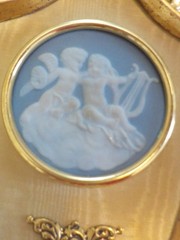 Vtg LIMOGES CAMEO France SUNGOTT ART STUDIOS Set of 4