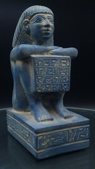 Rare Ancient Egyptian Antiques the Writer Pharaonic Scribe Statue Egypt BC