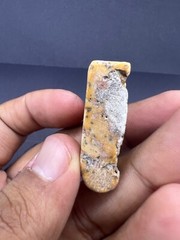 A Very Unique Old Sumerian Antiquity Jasper Stone Wild Lion Statue Figured