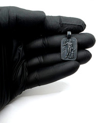 Ancient Greek Silver Pendant Eros Cupid Winged God of Love Artifact 200 BC