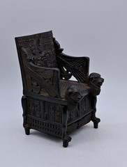 Egyptian Antiquities throne chair throne of the king tutankhamun Rare BC