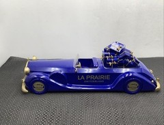 La Prairie Switzerland Large Blue & Gold Luxury Store Display Car w Original Box