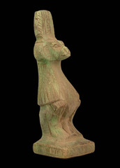 Ancient Egyptian Thoth Baboon Statue Rare Pharaonic Moon God Stone Artifact BC