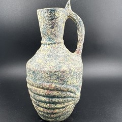 Genuine Ancient Roman Glass Pitcher Jug Circa 1st – 2nd Century AD