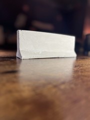 Supreme Concrete Gray Decorative Collectible Block