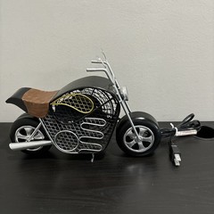 Deco Breeze FAN Motorcycle Bike Vintage Excellent Condition Black Working 14×10