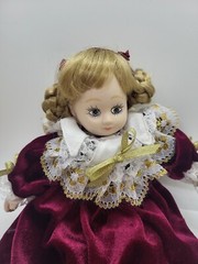 Paradise Galleries, Classic Treasure Porcelain Jointed Doll & Petite Porcelain