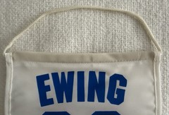 NY KNICKS PATRICK EWING BANNER SGA MSG RETIREMENT NUMBER #33 NBA BASKETBALL