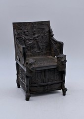Egyptian Antiquities throne chair throne of the king tutankhamun Rare BC