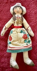 1979 Hallmark 7″ Soft Fabric Annie Oakley Doll Series 1 Famous Americans Vintage