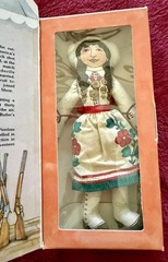 1979 Hallmark 7″ Soft Fabric Annie Oakley Doll Series 1 Famous Americans Vintage