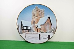 The David Winter Plate Collection A Christmas Carol.