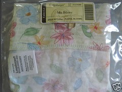 Longaberger~ FLORAL BLOOMS Fabric Liner (ONLY) for MEDIUM BERRY Basket
