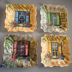Rue de Paris Hand-painted Collection