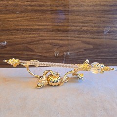 Vintage 1991 24k Gold Plated Franklin Mint Cinderella Golden Crystal Collection